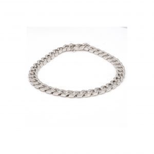 1.80ct Diamond Curb Link Bracelet
