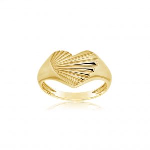 My Story Margaret Heart Shaped Signet Ring