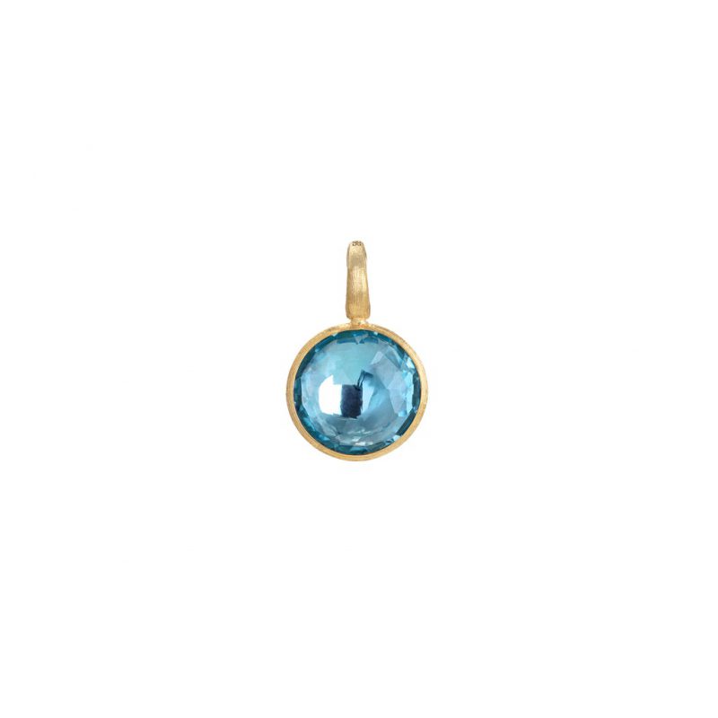 Marco Bicego Jaipur Collection Small Stackable Pendant in Blue Topaz ...