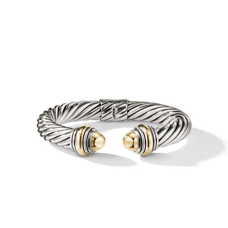 Cable Classics Collection� Bracelet with Gold Bailey\'s Gold 14K Jewelry Fine Bonded – and Yellow