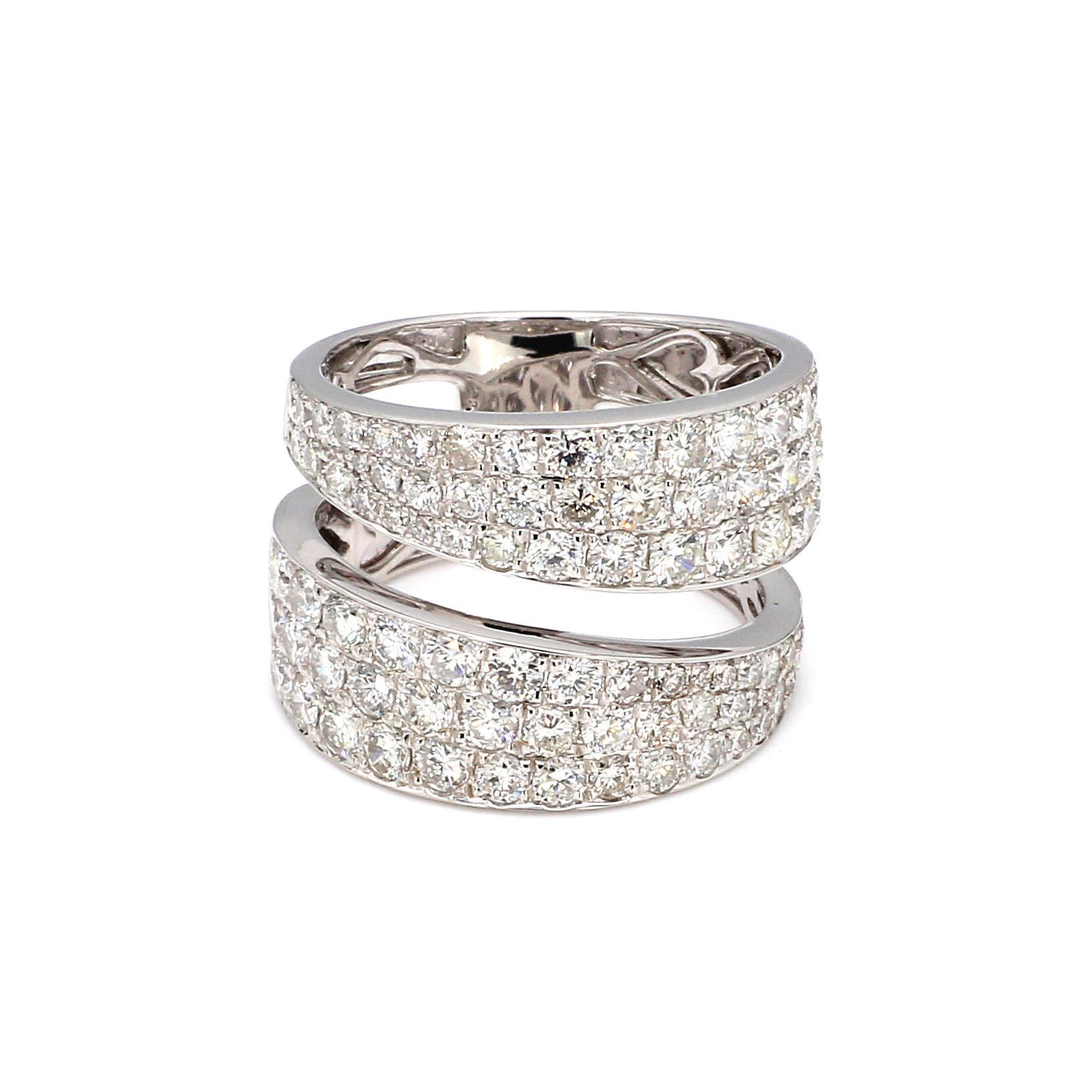 Double Open Wrap Pave Diamond Ring – Bailey's Fine Jewelry