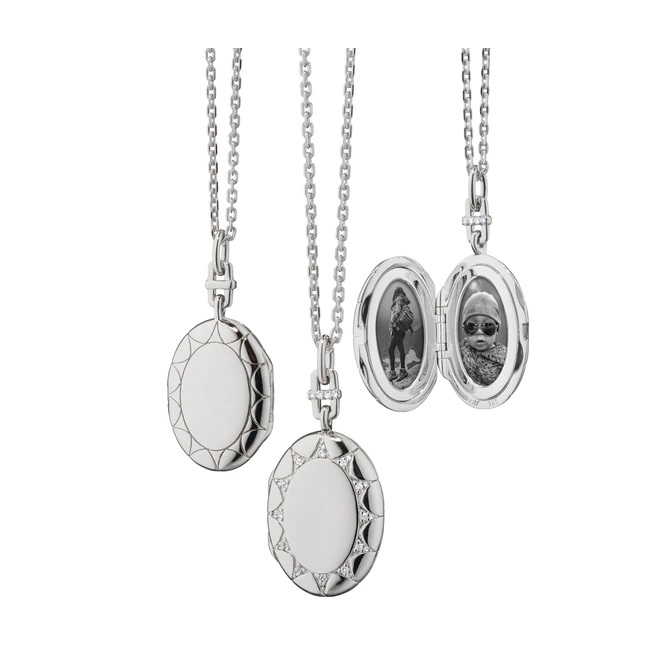 Monica Rich Kosann Oval “Isabella” Locket Necklace – Bailey's Fine Jewelry