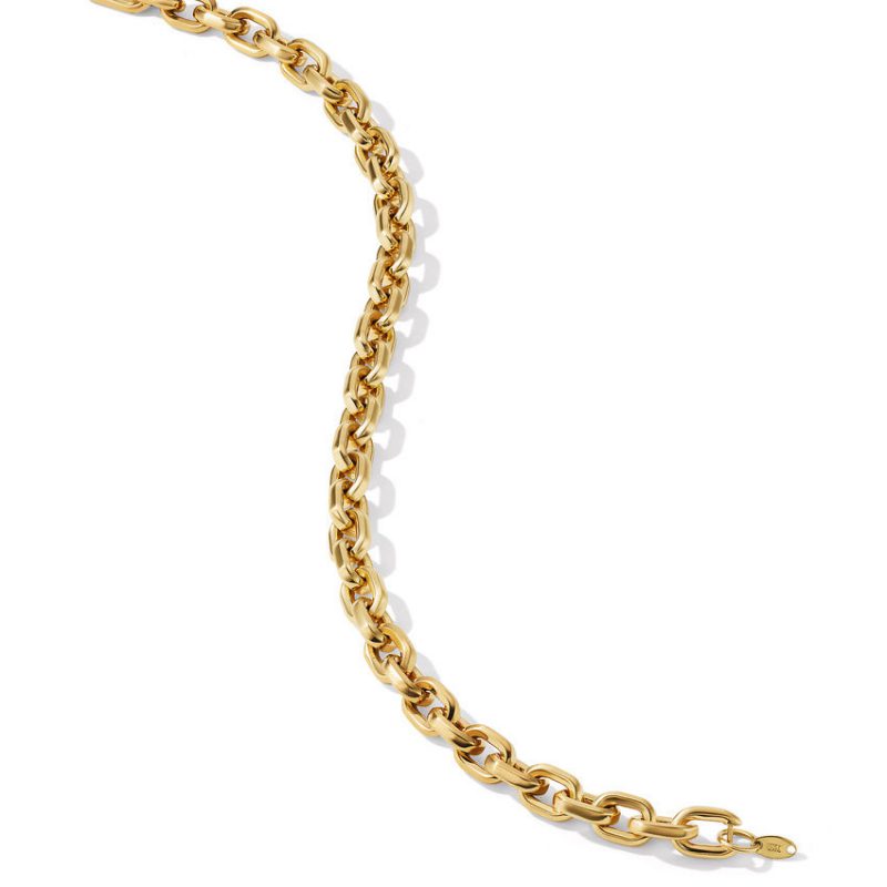 Deco link necklace