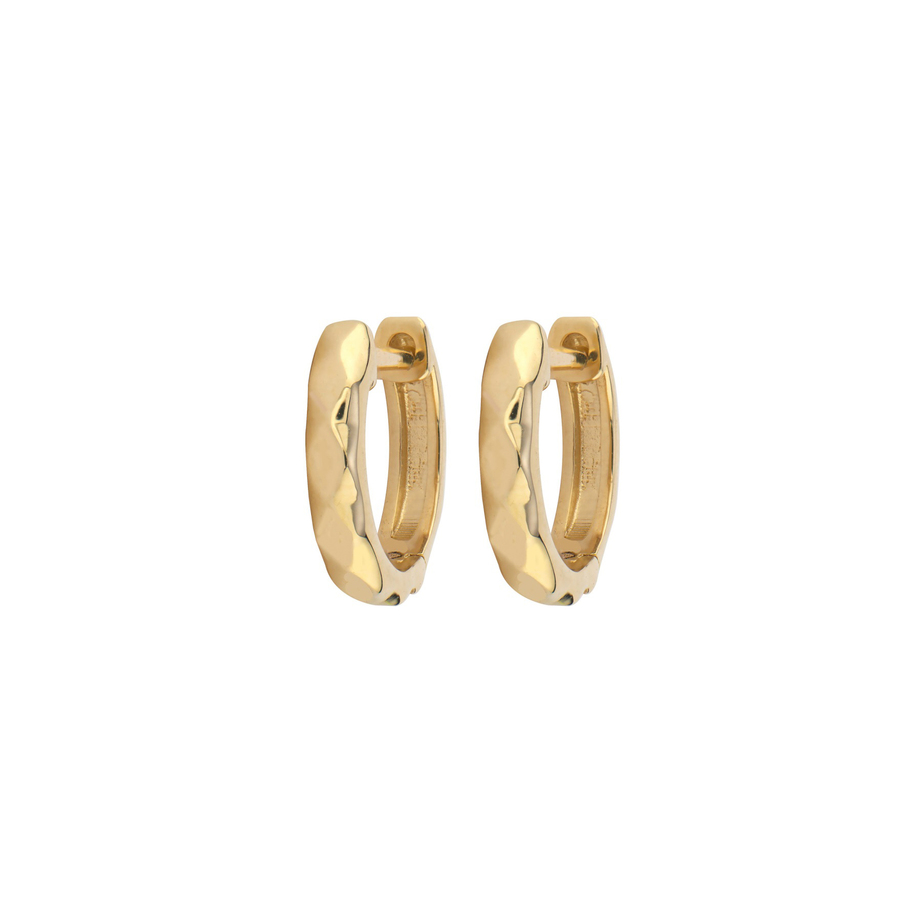 Three Stories Gold Textured Hoop Earrings – Bailey's Fine Jewelry