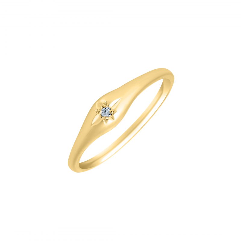 Bellagio Collection Ruby Pave Square Yellow Gold Ring – Fey & CO.