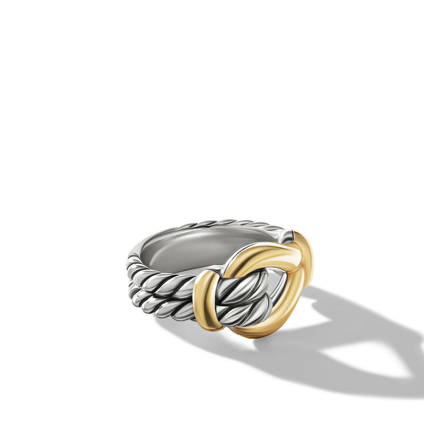 Thoroughbred Loop Ring with 18K Yellow Gold – Bailey's Fine Jewelry