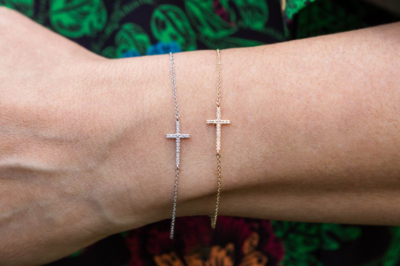 COUPLE - 92.5 Silver Cross Bracelets – Amaltaas