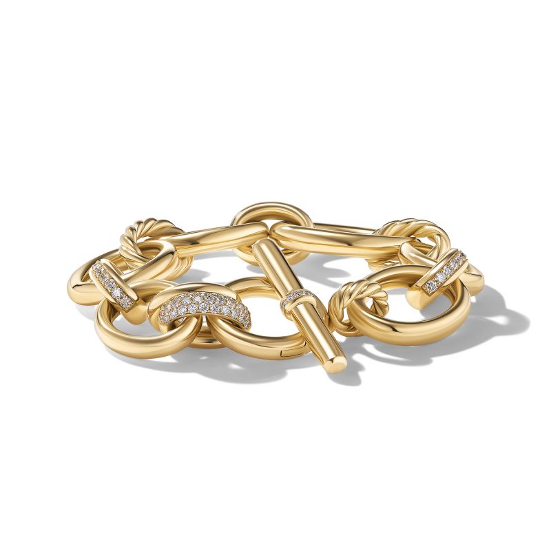 Large Chain Link Crystal Bracelet – Concept Apparel