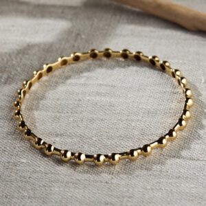 Laura Foote Gold Bangle Bracelet