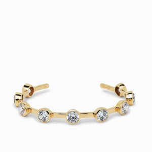 Laura Foote Becky Cuff Bracelet in Cubic Zirconia Bangle & Cuff Bracelets Bailey's Fine Jewelry