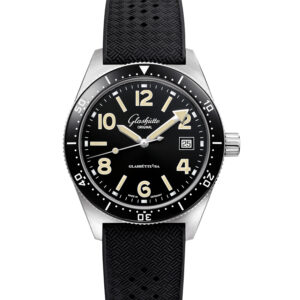 Glashütte Original SeaQ Watch with Black Dial and Stainless Steel Bracelet Watches Bailey's Fine Jewelry