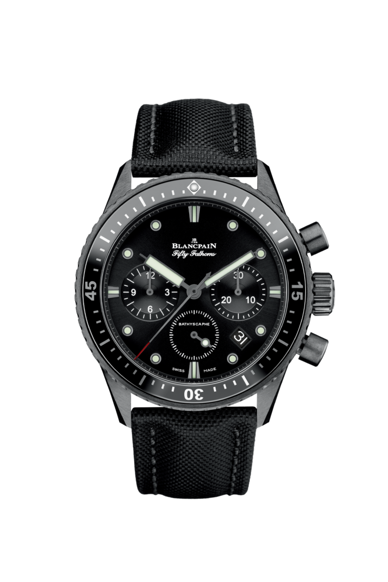 Blancpain Fifty Fathoms Bathyscaphe Chronographe Flyback Watch 5200 0130 B52A